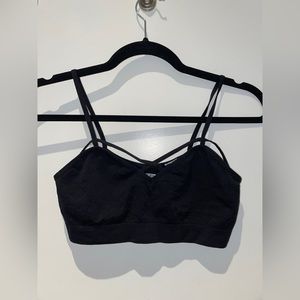 Forever 21 Black Bralette Size S/M